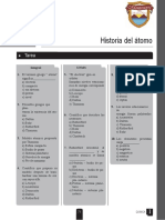 historia del átomo actividad