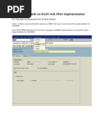 Step by Step Guide on BADI With Filter Implementation