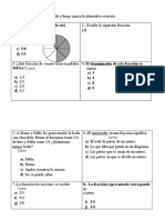 Prueba de Fracciones