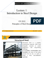 L1 Introduction To Steel Design