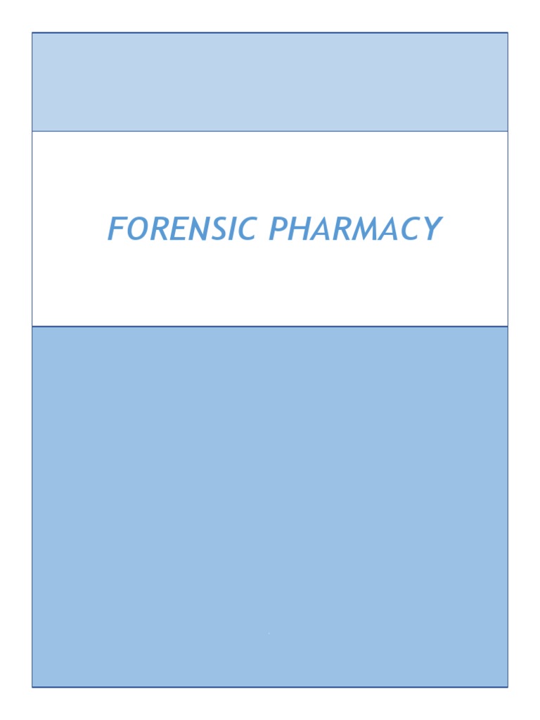 Forensic Medicine | PDF | Pharmacy | Forensic Science