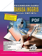 Evaluasi Bahasa Inggris Kelas Viii Semester 1 