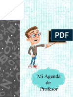 Agenda Docente Hombre