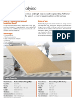 Polyiso: Areas of Use What Is Panboard Polyiso Heat Insulation Board?