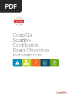 CompTIA Security+ SY0-601 Exam Objectives (3.0)