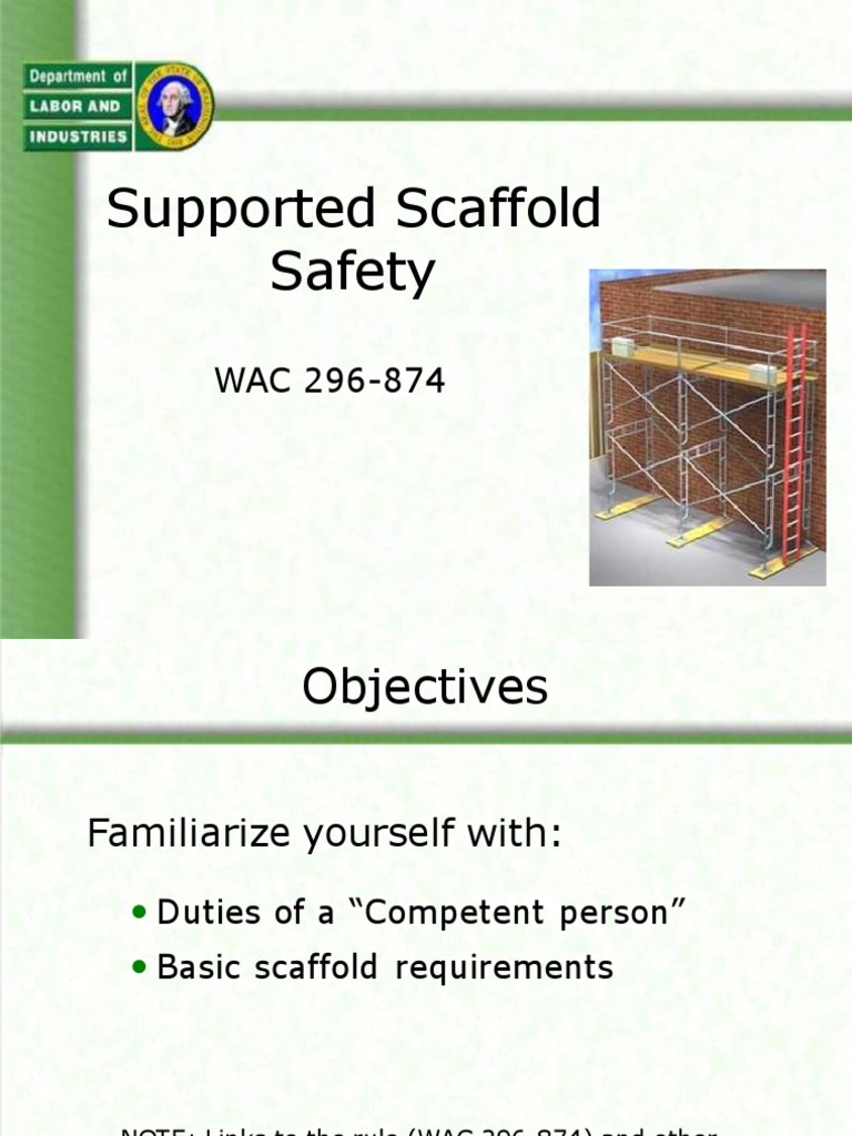Scaffold Safety PDF Scaffolding Lumber