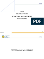 Strategic Management: Mba Telecom - Iii