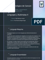 Lenguaje Ensamblador, Maquina, Alto Nivel