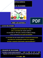 Cinética Química - Lei de Velocidade