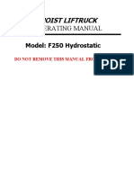 F250 Hydrostatic