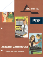 Astatic Cartridges Catalog and Cross Reference