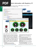 Displaying Vehicle Information With Raspberry PI