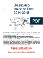 Calendario Sagrado FINAL 2014-2015