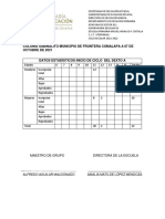 Estadistica Sexto A