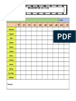 Ficha de Control de Lectura Totalmente Editable