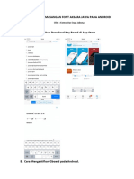 Booklet-Petunjuk Pemasangan Font Pada Androin