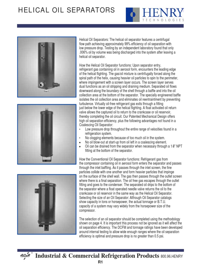 Industrial & Commercial Refrigeration Products: 800.96.HENRY | PDF ...