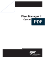 Fleet Manager II: Operator Manual