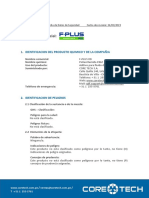 MSDS - Coretech - F-Plus - RD