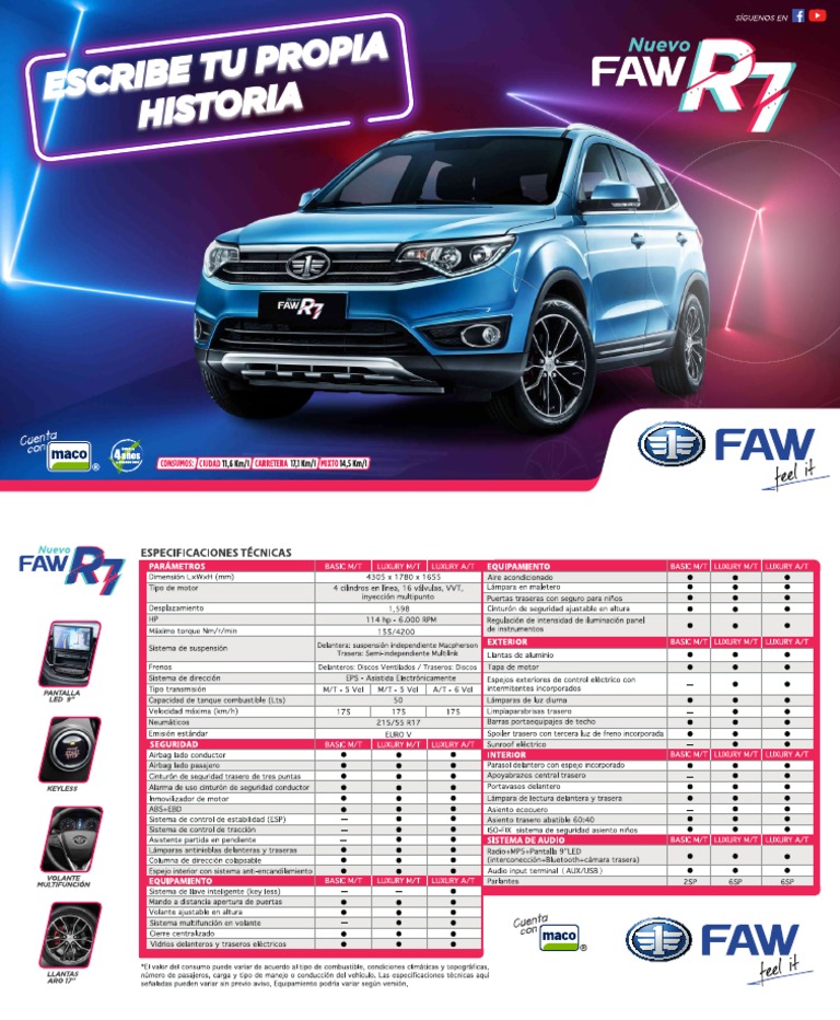 Faw R7 | PDF