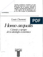 2.C DUMONT Louis (1977) (1982) - Homo Aequalis. Génesis y Apogeo de La Ideología Económica