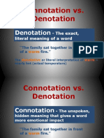 Connotation and Denotation