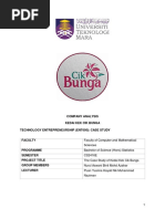 Company Analysis Kedai Kek Cik Bunga Technology Entrepreneurship (Ent600) : Case Study