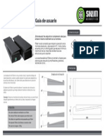 Soportes Elásticos para Desacoplar Monitores. Pack 4 Unidades para 2 Monitores. 24,95 Pack