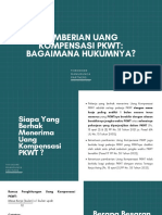 Hukum Pemberian Uang Kompensasi PKWT-1