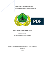 Laporan Statika Dan Probabilitas Menggunakan Minitab