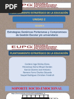 Ppts - Unidad 2 - Sesión 5 - Estrategias Genéricas Porterianas
