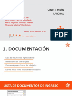 Vinculación Laboral - Documentación