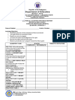 Grade 7-Q1-P.e-Learners Progress Report