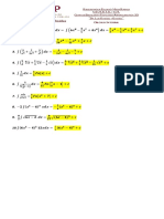 11 Integrales Indefinidas Soluciones 1