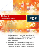 Chemical Basis of Life Module
