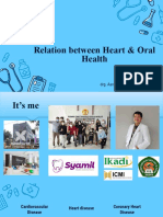 Relation Between Heart & Oral Health: Drg. Aan Mi'dad Arrizza