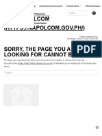 Page Not Found - NAPOLCOM