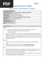 1 - 04-DDD - Assignment 2 Brief