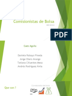 DIAPOSITIVAS COMISIONISTAS DE BOLSA