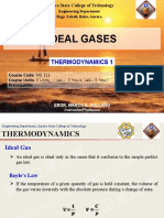 ME 313 - Thermodynamics - Ideal Gases - Student Version