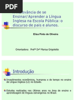 APRESENTAÇÃO FINAL DEFESA ELISA PINTO DE OLIVEIRA