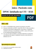 DPOC agravado por HAS em paciente intubado na UTI