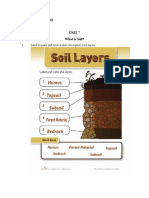 Alcantara, Rosemarie H 3BSA5A Unit 7 What Is Soil?: I. Label Its Parts and Write A Short Description Each Layers