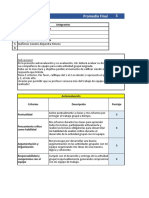 Autoevaluación y Coevaluación