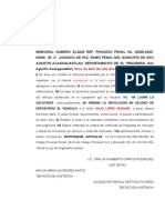 DEVOLUCION DE VEHICULOS  02008-2020-00366 OF. POLICIA  3RO AUTO