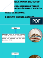 1.1. La Lectura