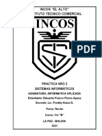 Eduardo Franco Flores Apaza - 1 Ro B Noche - Practica 2 - 3er Bimestre - Informatica Aplicada