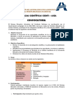 Convocatoria Olimpiadas Cientificas 2021