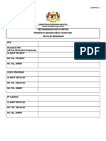 PDF Borang Penyertaan Sekolah Menengah (Lampiran 3) Pesta Pantun 2021 Negeri Sabah