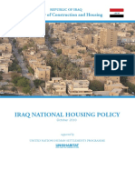 Iraq National Housing Policy